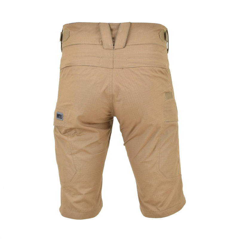 MFH merk militaire stijl Bermuda shorts coyote stevige katoenen ripstop uniform nieuw