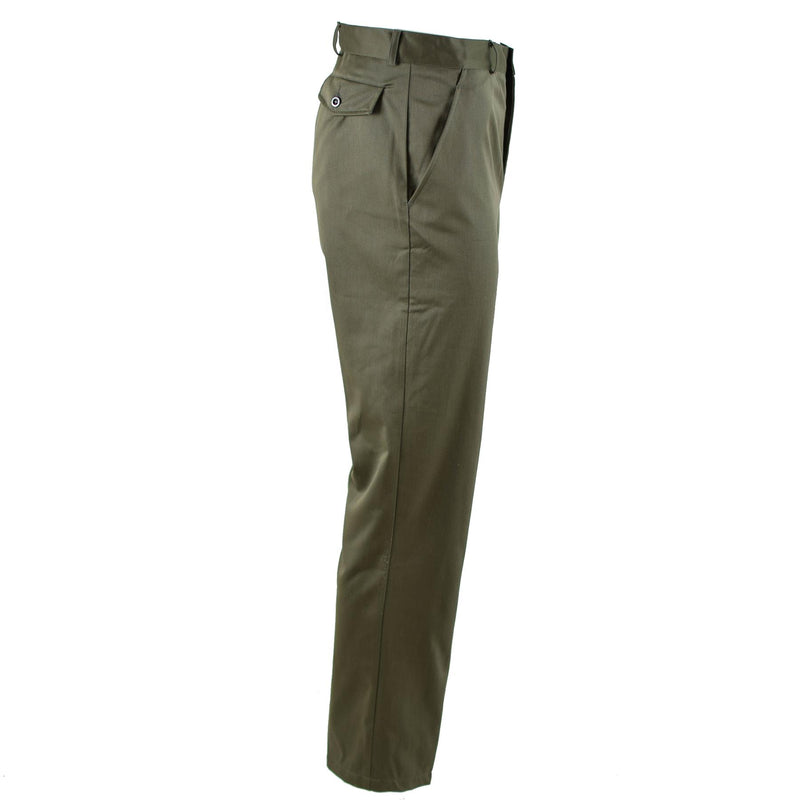 Echte Belgische Leger Service broek O.D Olive Military Lined Pants nieuw