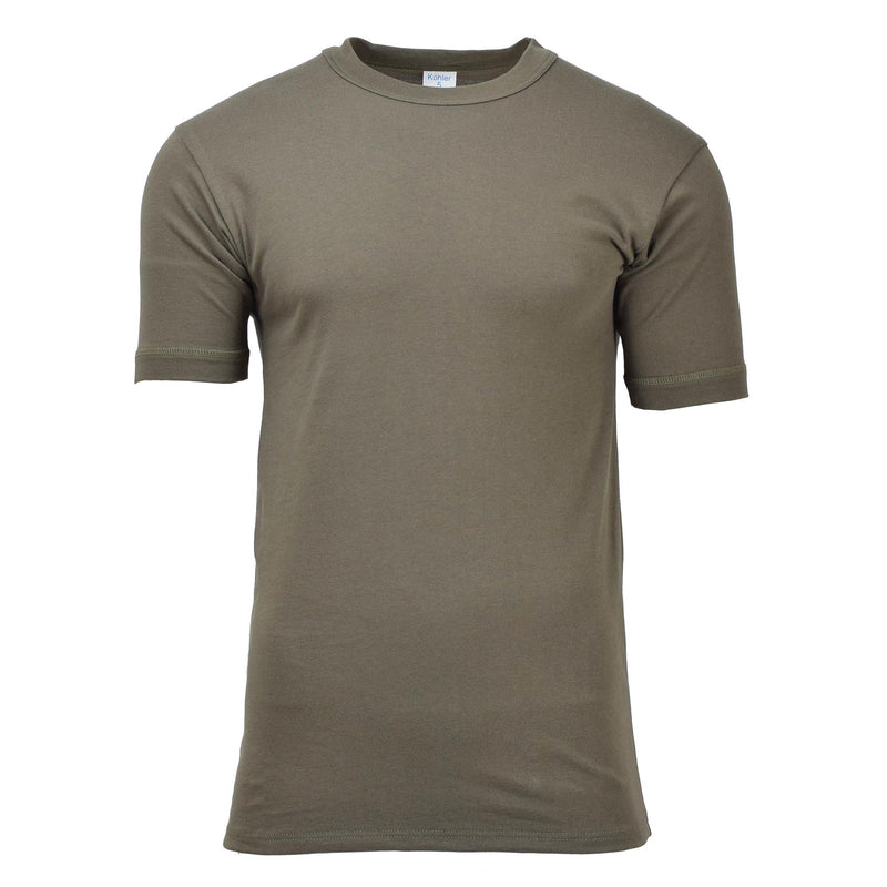 Leo Kohler Army T-shirt Sport Ademend ondergoed met korte mouwen lichtgewicht