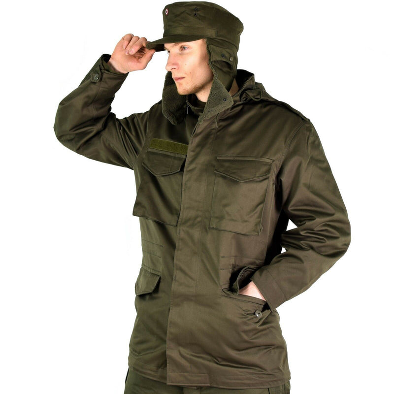 Origineel Oostenrijkse legergevecht M65 Jacket OD Militaire Olive Drab Parka Combat Nieuw