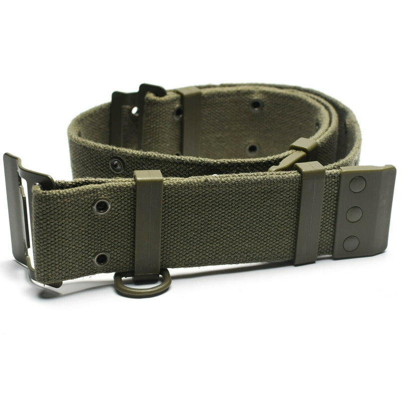 Originele Franse leger Webbing Belt Famas Olive OD Webgordel Frankrijk Militair