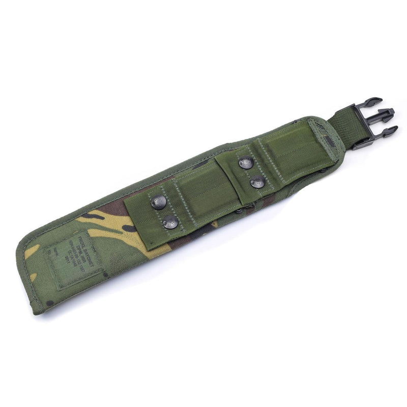 Origineel Brits militair tactisch meszak gevechtsschede camo holster nieuw