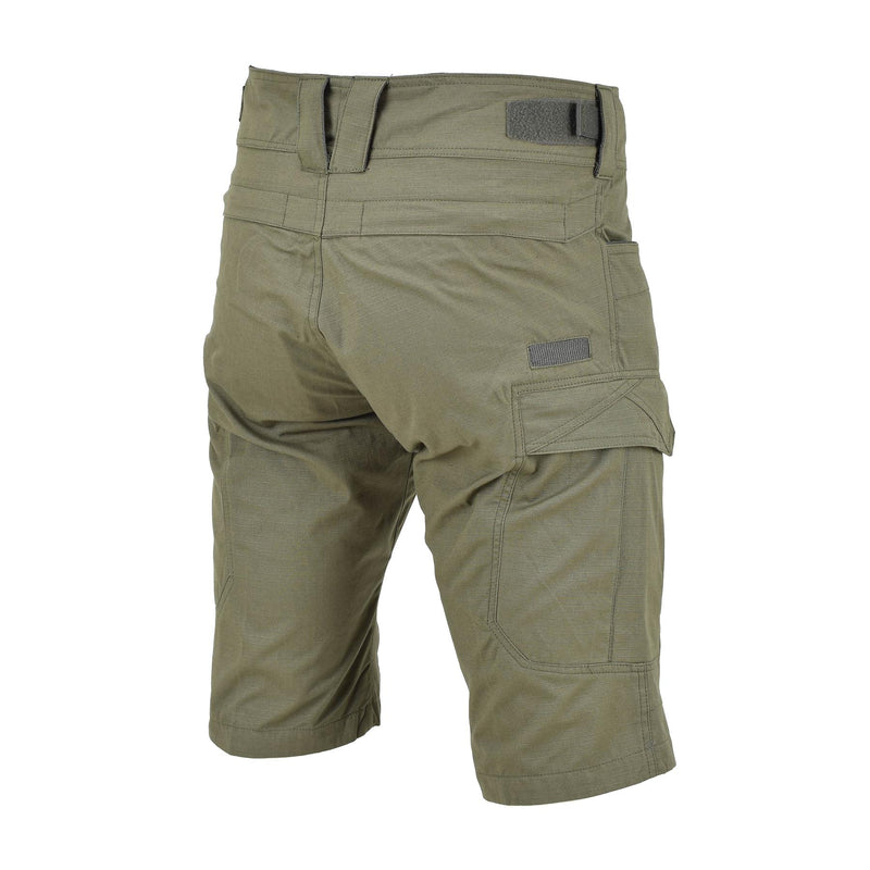 MFH merk militaire stijl shorts Bermuda stevige katoenen ripstop olijfuniform nieuw