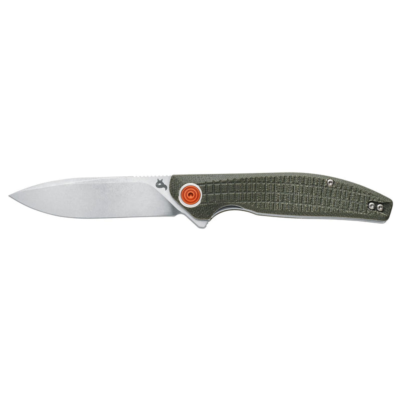 Fox Knives Artia BF-765 OD Vouwzak Pocket Mes Druppelpunt Roestvrij staal D2