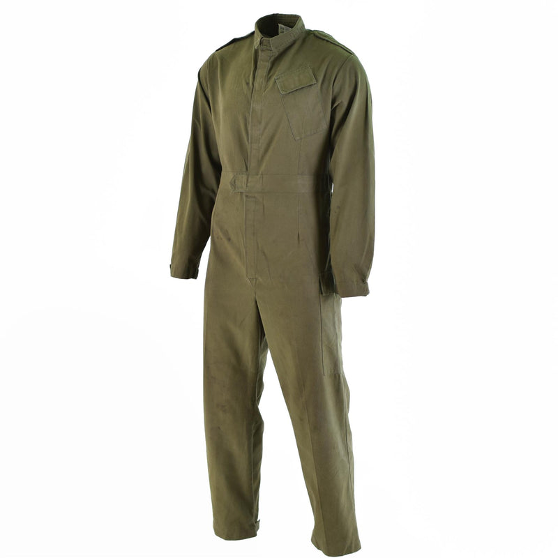 Origineel Brits leger olijfgroen pak coverall mechanica jumpsuit coveralls