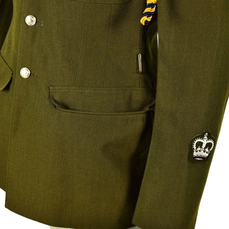 Echte Britse legeruniform Olijf Khaki Formele jas OD Militaire kwestie