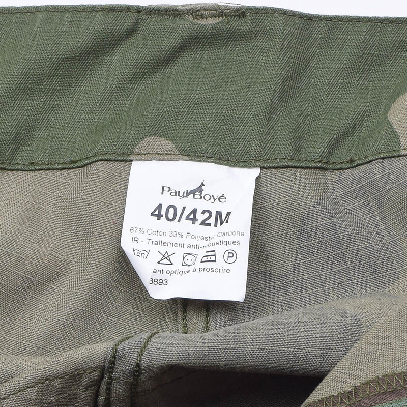 Originele Franse militaire vrachtbroek CCE CAMO RIPSTOP Anti-Mosquitos behandeld