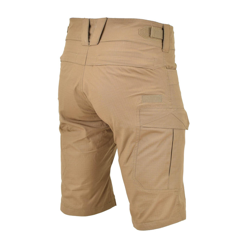 MFH merk militaire stijl Bermuda shorts coyote stevige katoenen ripstop uniform nieuw