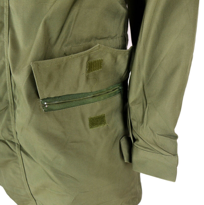 Origineel Italiaans leger Olive Green Parka Militaire jas BDU Surplus Issue Coat