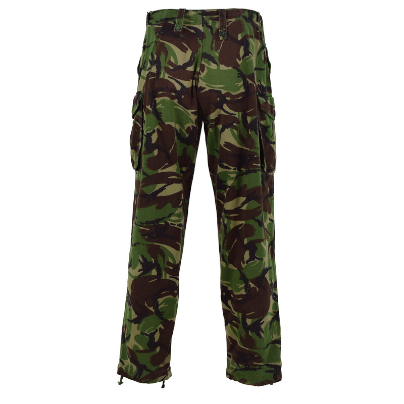 Originele Britse legerbroek gematigd DMP Woodland Combat BDU -broek Surplus