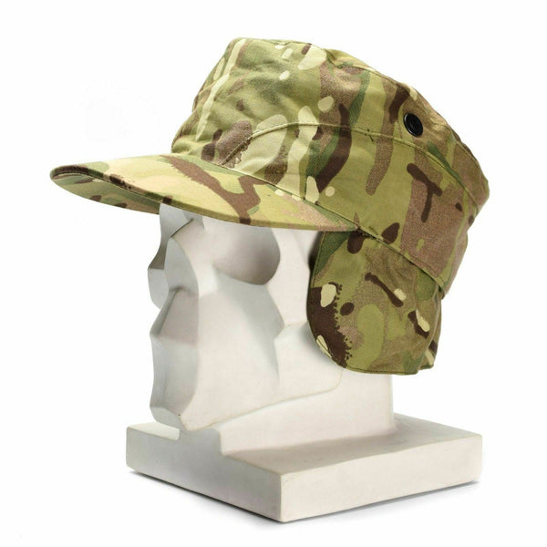 Echte Britse Britse legeroorflappen cap mtp camouflage militaire hoed multicam