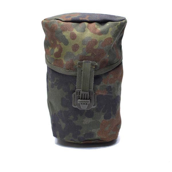 Originele Duitse militaire overtollige BW -troepen Flectarn Canteen Water Bottle Pouch