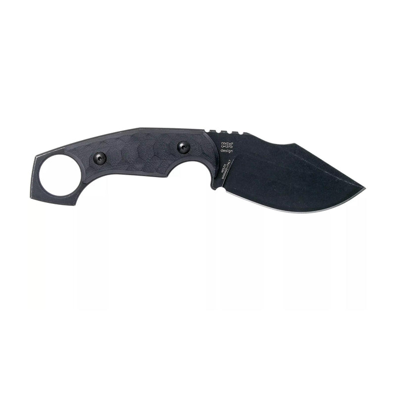 Fox Knives Monkey Thumper Fixed Blade Niolox Steel Survival Back -up Tactical mes