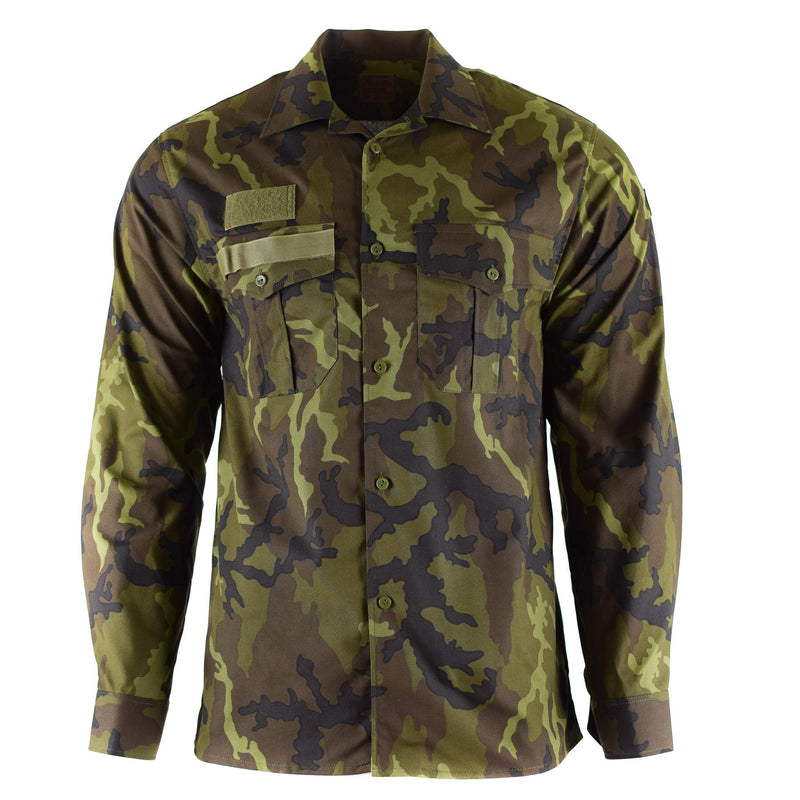 Echt Tsjechisch legershirt Woodland Camo VZ 95 Velduniform Militair Surplus Nieuw