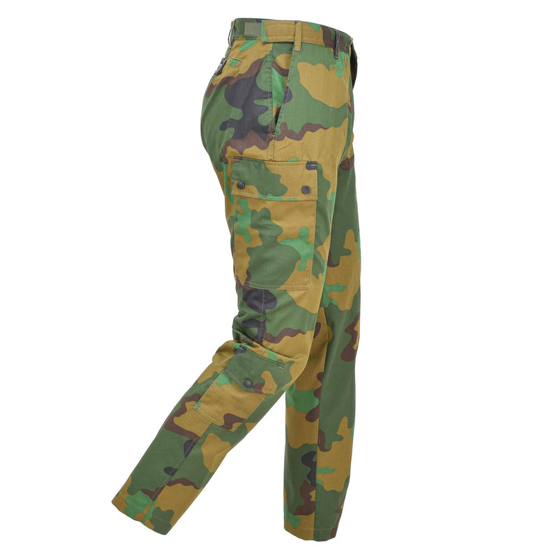 Echte Nederlandse militaire tactische broek Versterkte gevechts broek Jungle Camo nieuw