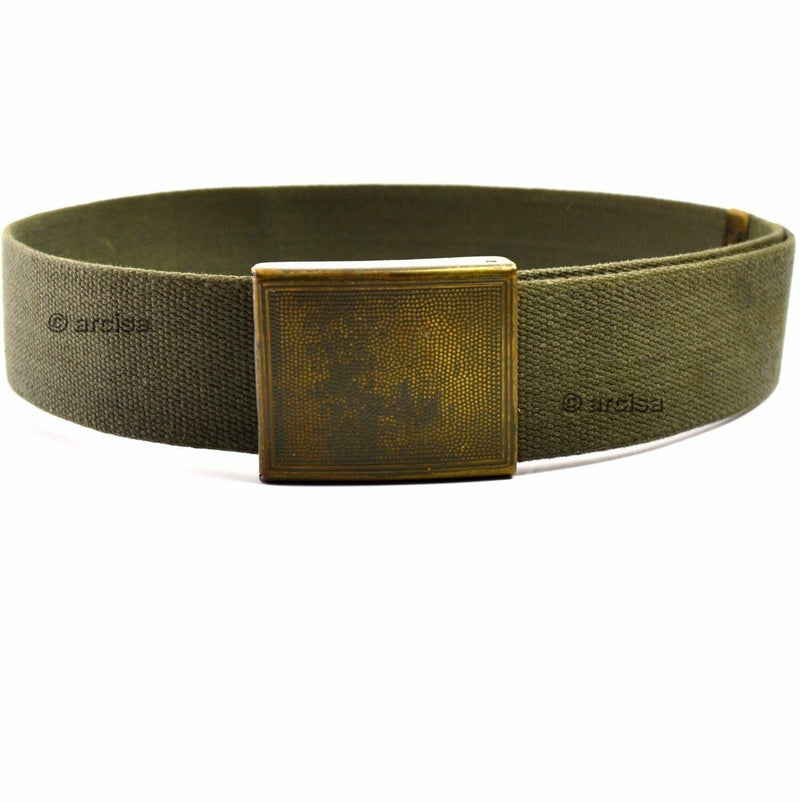 Origineel Duitse leger militaire brievengordel zware Duitse Webbing Olive