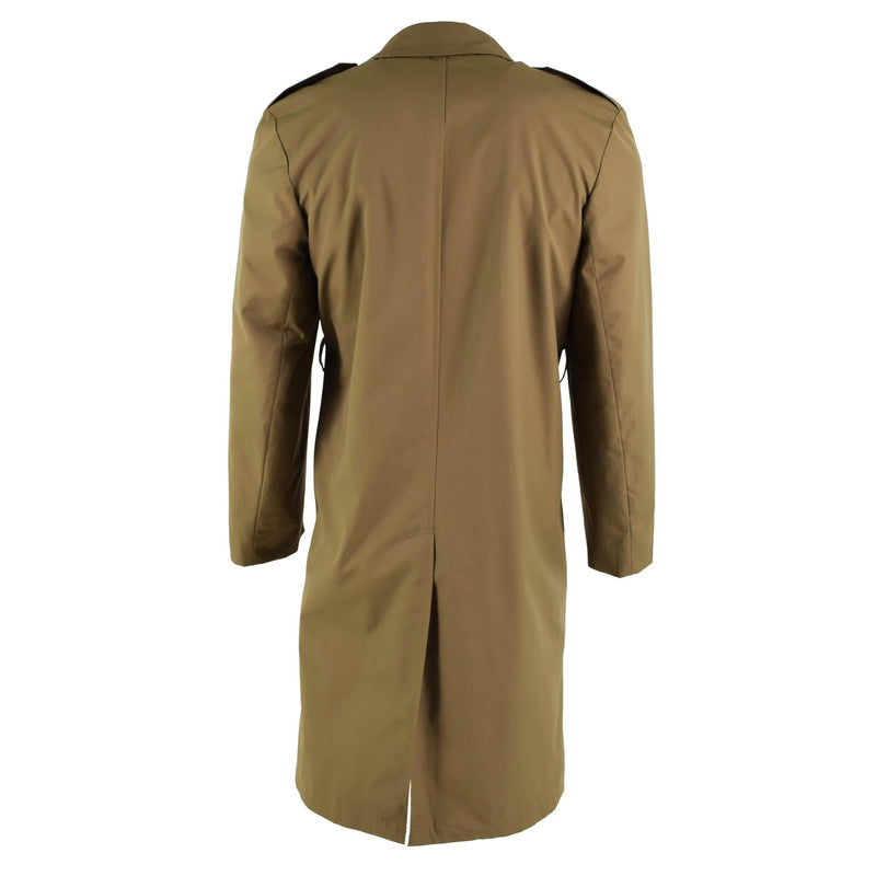 Origineel Nederlands leger formele trenchcoat bruin militair surplus officier jas nieuw