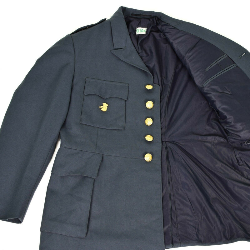 Echt Zweeds leger infanterie blauw parade uniform Zweden militaire kledingjas