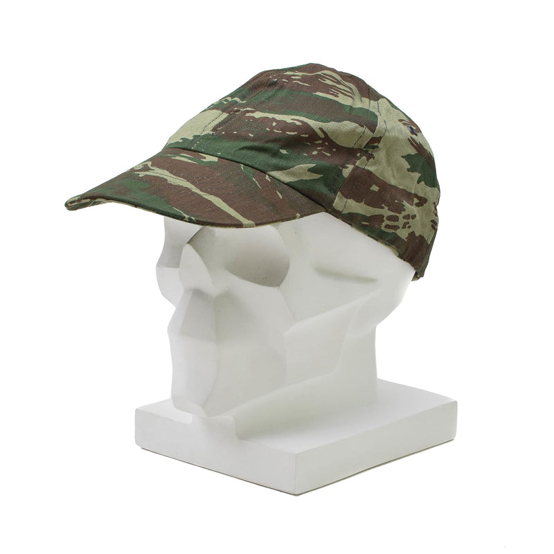 Originele Griekse legerveldtroepen Cap Lizard Camo hoed Griekenland militair overschot