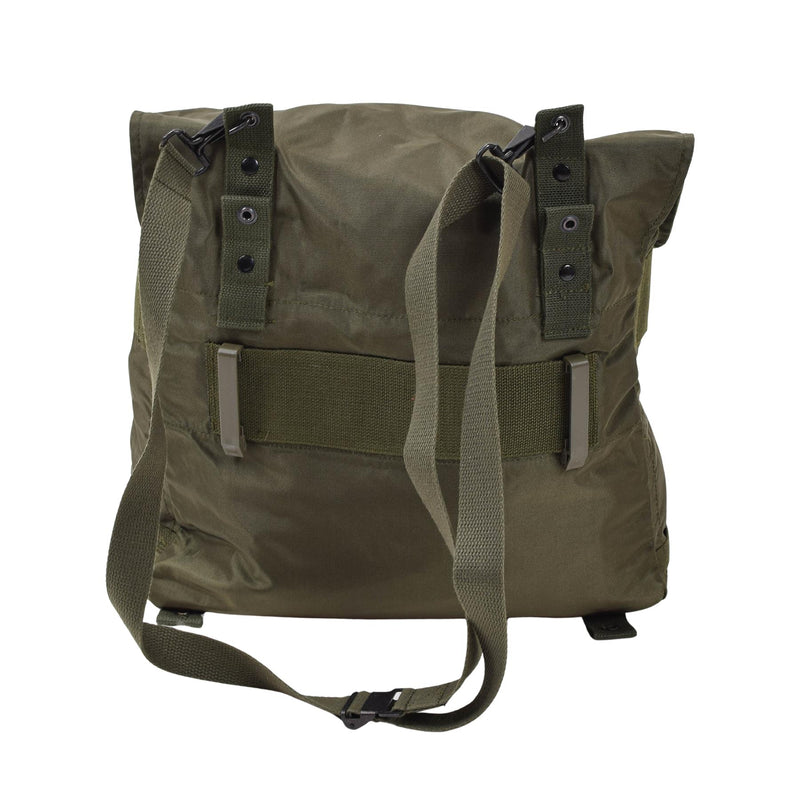 Originele Oostenrijkse militaire tactische olijfleger PU Field Travel Bag Schouder Nieuw