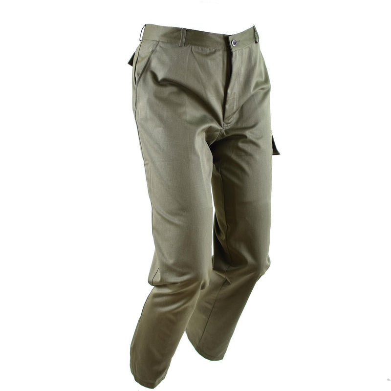 Echte Belgische Leger Service broek O.D Olive Military Lined Pants nieuw