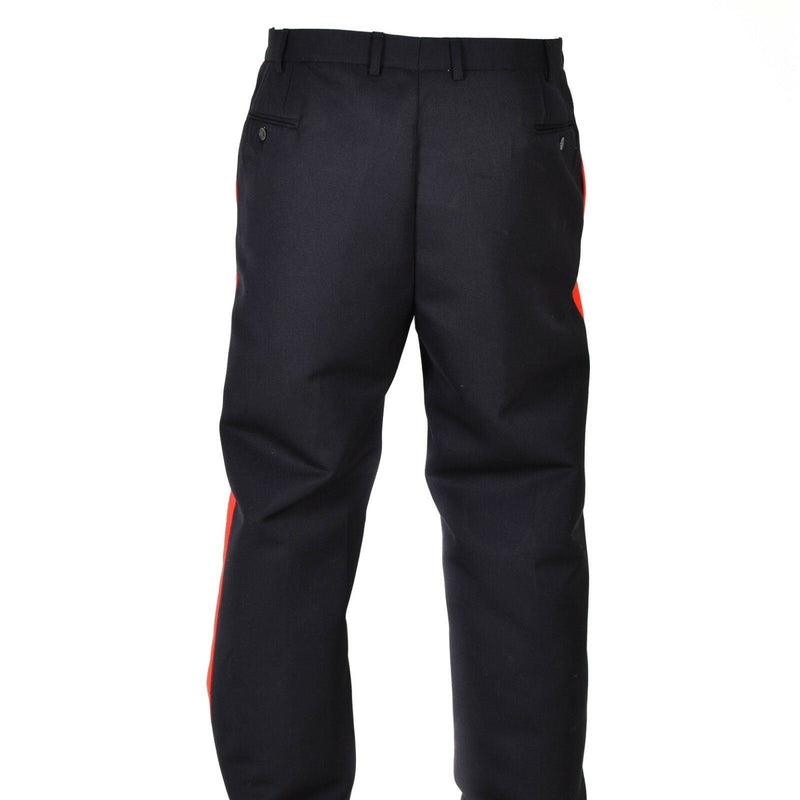 Originele Italiaanse politie Carabinieri Dressbroek Zwarte broek Nieuw