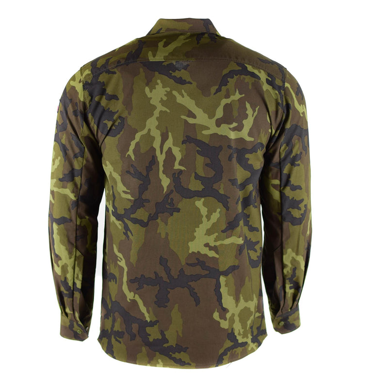 Echt Tsjechisch legershirt Woodland Camo VZ 95 Velduniform Militair Surplus Nieuw