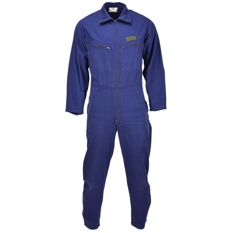 Originele Duitsland militaire coverall marine werk uniform leger blauwe werkkleding jumpsuit