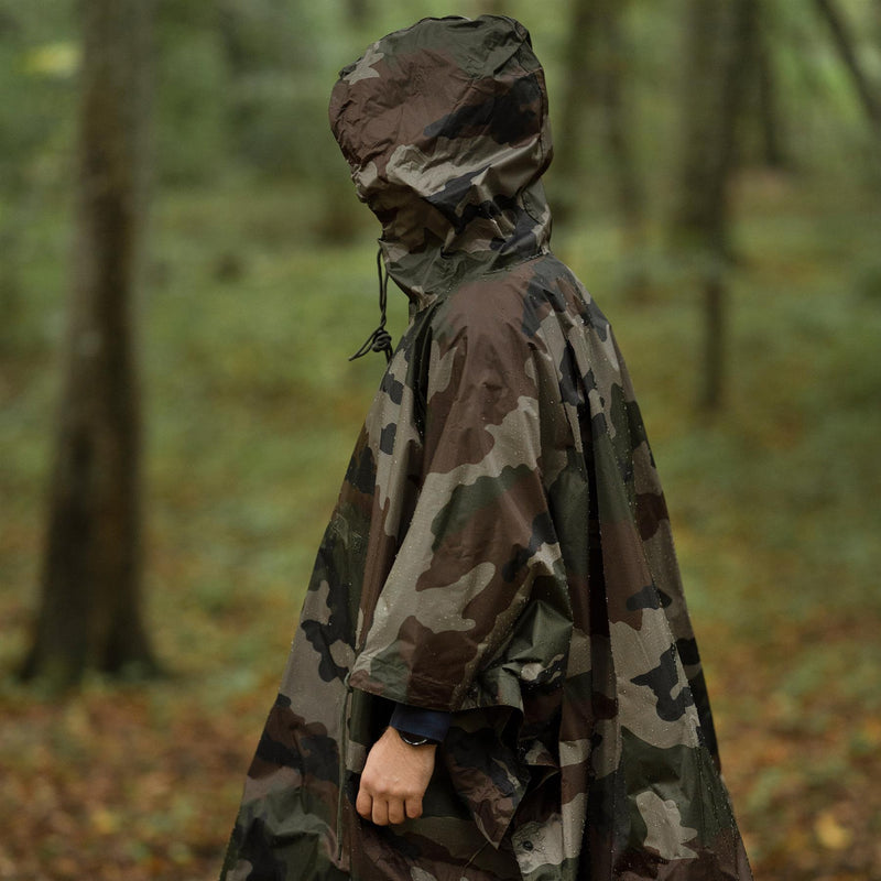 Merk leger stijl waterdichte regen ripstop poncho cape militaire cce camouflage