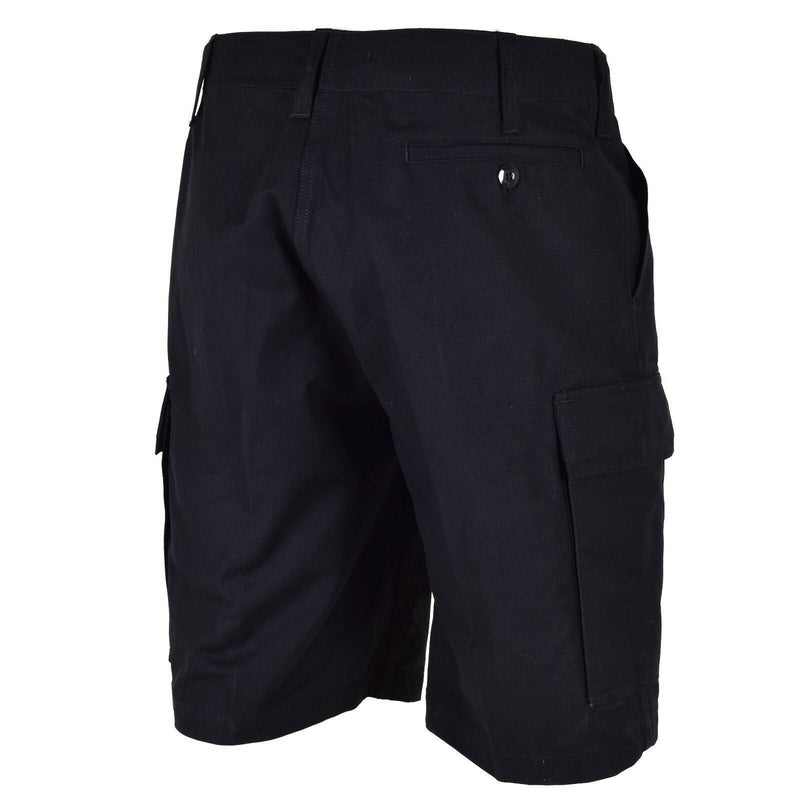 Echt Duitse legernummer Moleskin shorts duurzame vracht zomer zwarte heren nieuw