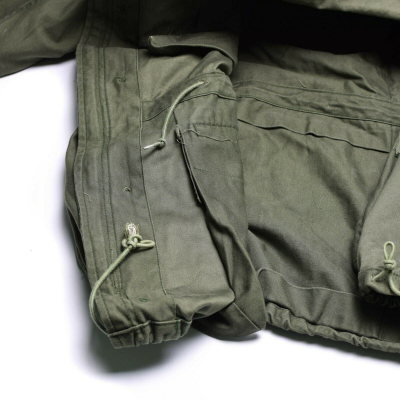 Echte Belgische legerveldjack M64 Militaire katoen waterdichte Parka Olive OD