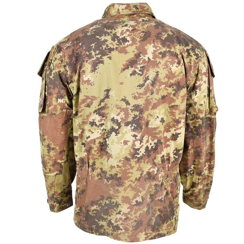 Echt Italiaans leger RIP Stop Vegetato Camo Acu Jacket Combat Field Shirt Blouse