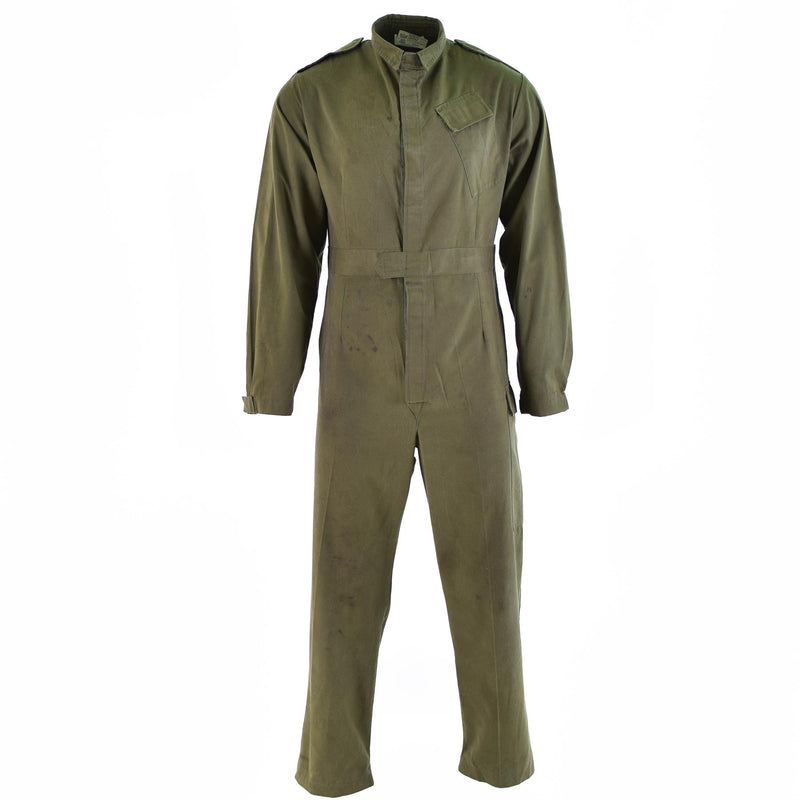 Origineel Brits leger olijfgroen pak coverall mechanica jumpsuit coveralls