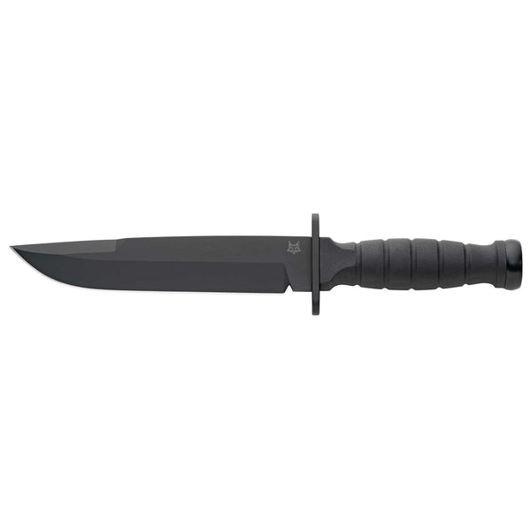 Fox Knives merk FX-689 Defender vast mes tactisch clippunt mes zwart