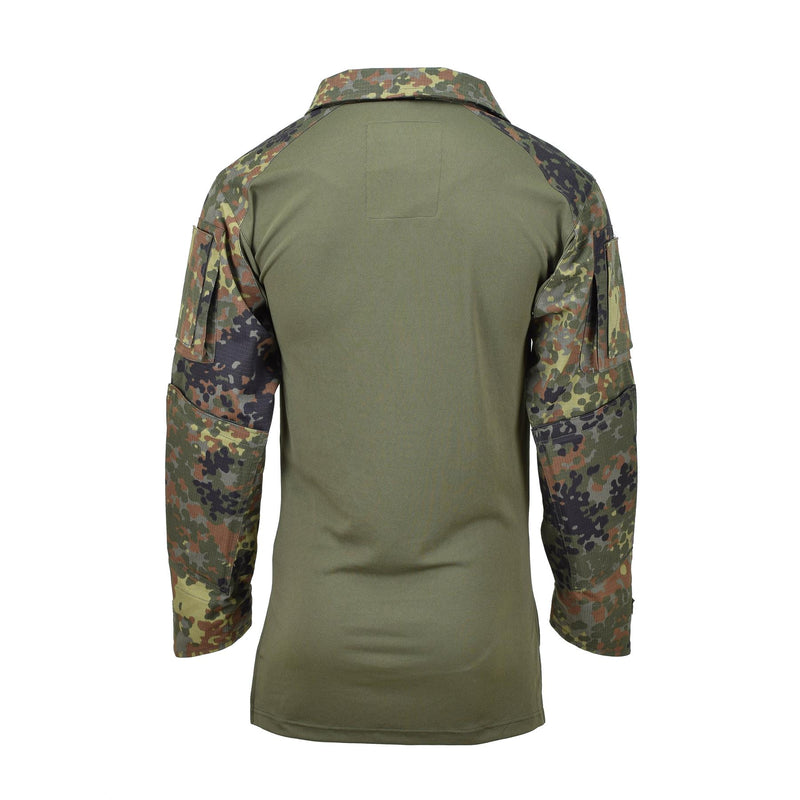 Tacgear Brand Duitse legerstijl shirts gevechten troepen ondergoed flecktarn camo