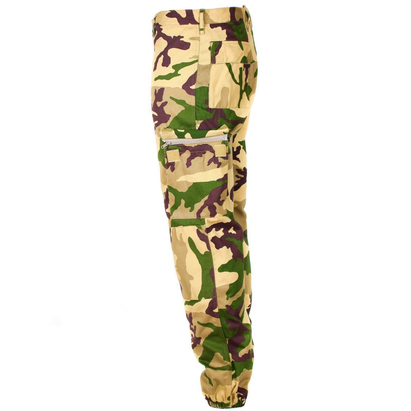 Originele Italiaanse leger broek gevecht woestijn tropische camouflage field broek nieuw