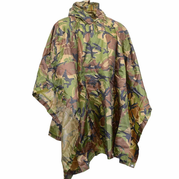 Echte Nederlandse Poncho Tent Shelter DPM Camouflage Waterdichte Ripstop -materiaal Nieuw