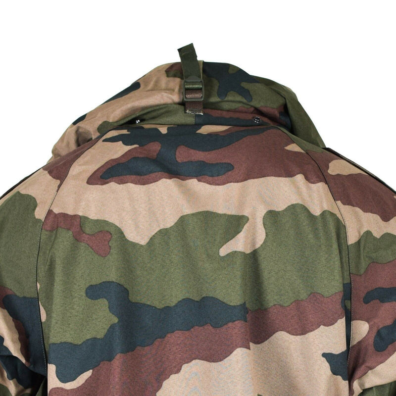 Echt Frans leger waterdichte trilaminaatjack cce camo camo hooded regenparka nieuw