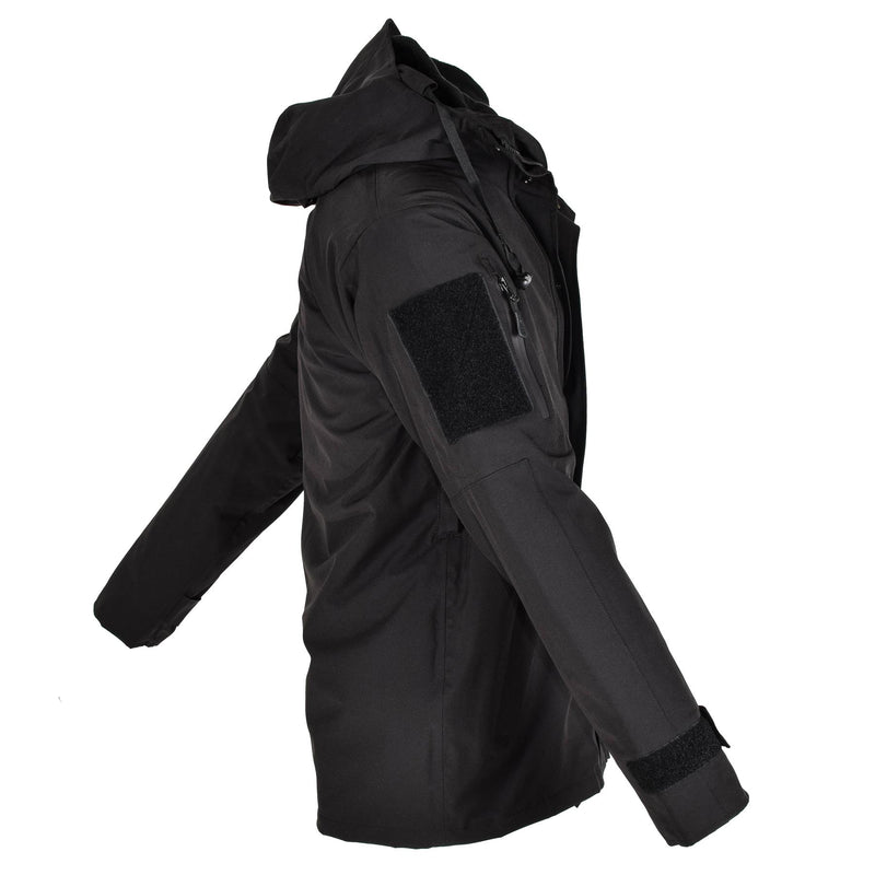 Mil-Tec Brand Parka W Winter Liner Warm Black Jacket Waterdichte mannen Regenuitrusting