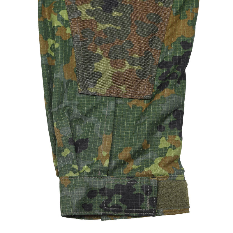 Leo Kohler Militaire ripstop Smock jas Flecktarn Camouflage Tactical Cordura