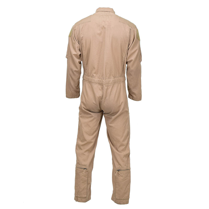 Originele Nederlandse leger Coverall Air Force Flyer Flight Suit jumpsuit Aramid Khaki