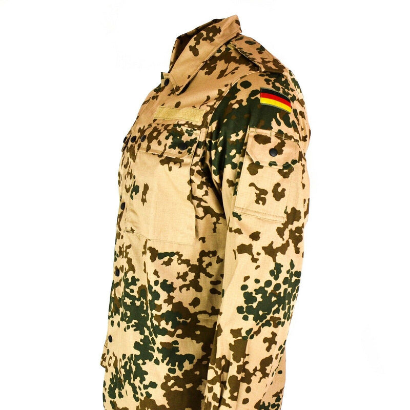 Origineel Duits legerhirt woestijn tropic camo field combat jas bw leger nummer