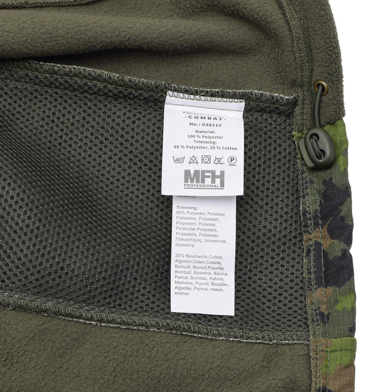 MFH Tactische jas YKK Zips RIPSTOP VENTEN Verstelbare mouwen M05 Finse camo