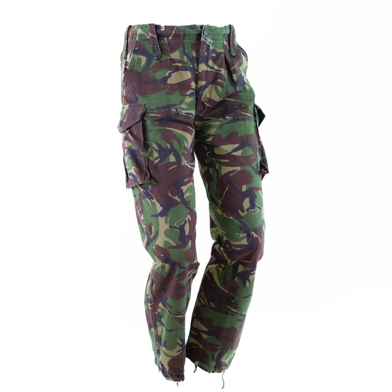 Originele Britse legerbroek gematigd DMP Woodland Combat BDU -broek Surplus