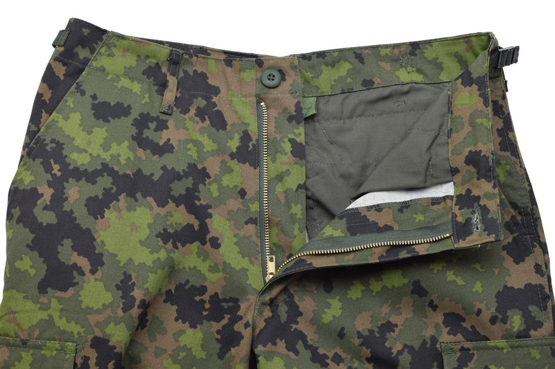 Mfh gevechtsbroek verstelbare taille duurzame BDU -broeken M05 Finse camo