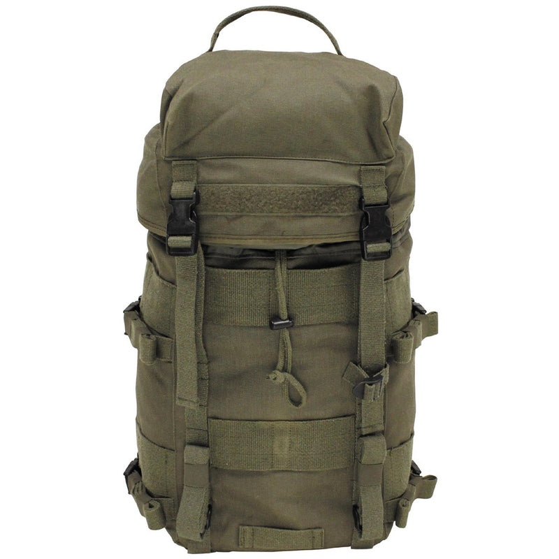 Originele Oostenrijk militaire tactische rugzak afneembare bovenklep 25l od green