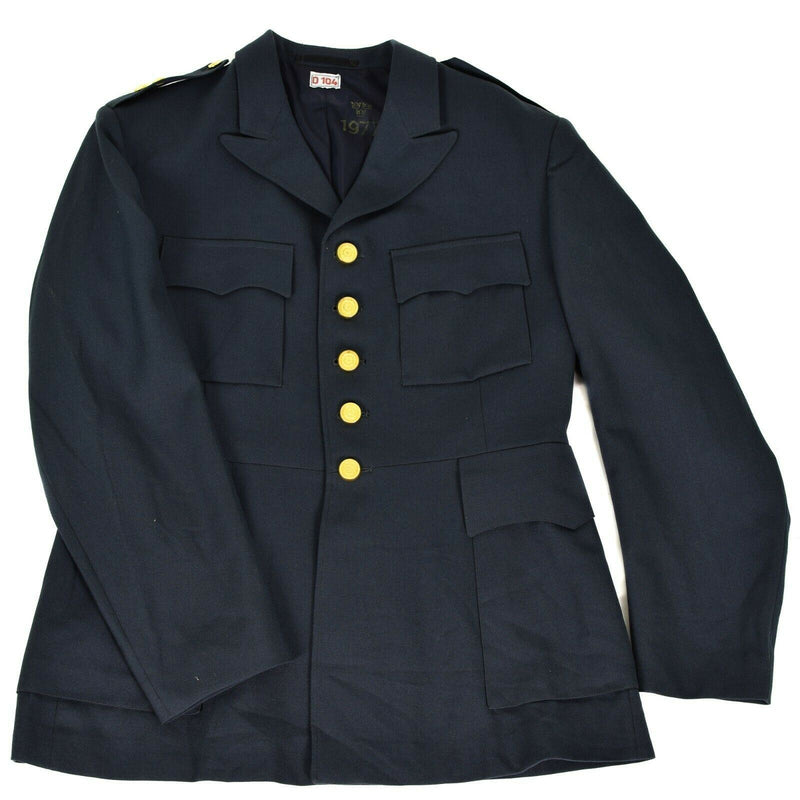 Echt Zweeds leger infanterie blauw parade uniform Zweden militaire kledingjas