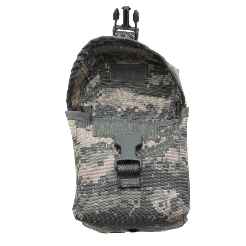 Originele Amerikaanse militaire individuele EHBO -kit (IFAK) Pouch Digital Camo