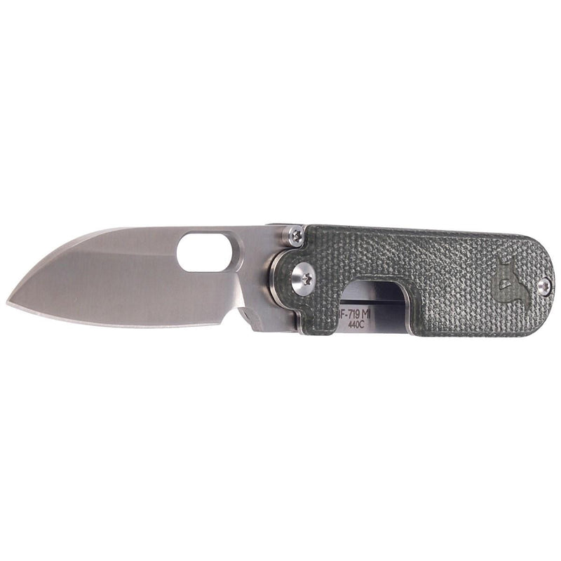 Fox Knives Brand Bean Gen2 Vouwzak mes Satin gecoat 440c roestvrij staal