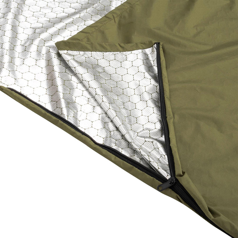 Mil-Tec Survival Emergency Bivy Sleeping Bag Waterdichte lichtgewicht Sack Olive